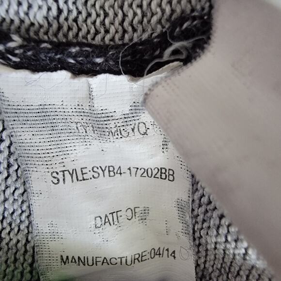 BKE Y2K Black Sweater Mens L 100% Cotton Preppy Casual Athletic Fit Ski Chalet - Picture 7 of 7